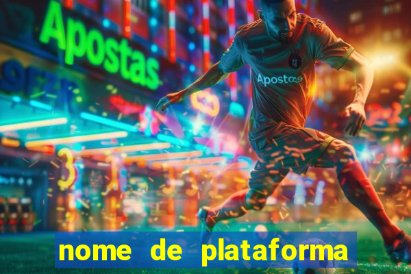 nome de plataforma de jogos